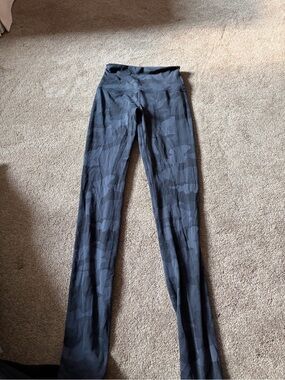 lululemon athletica Black Camo High-Rise Leggings